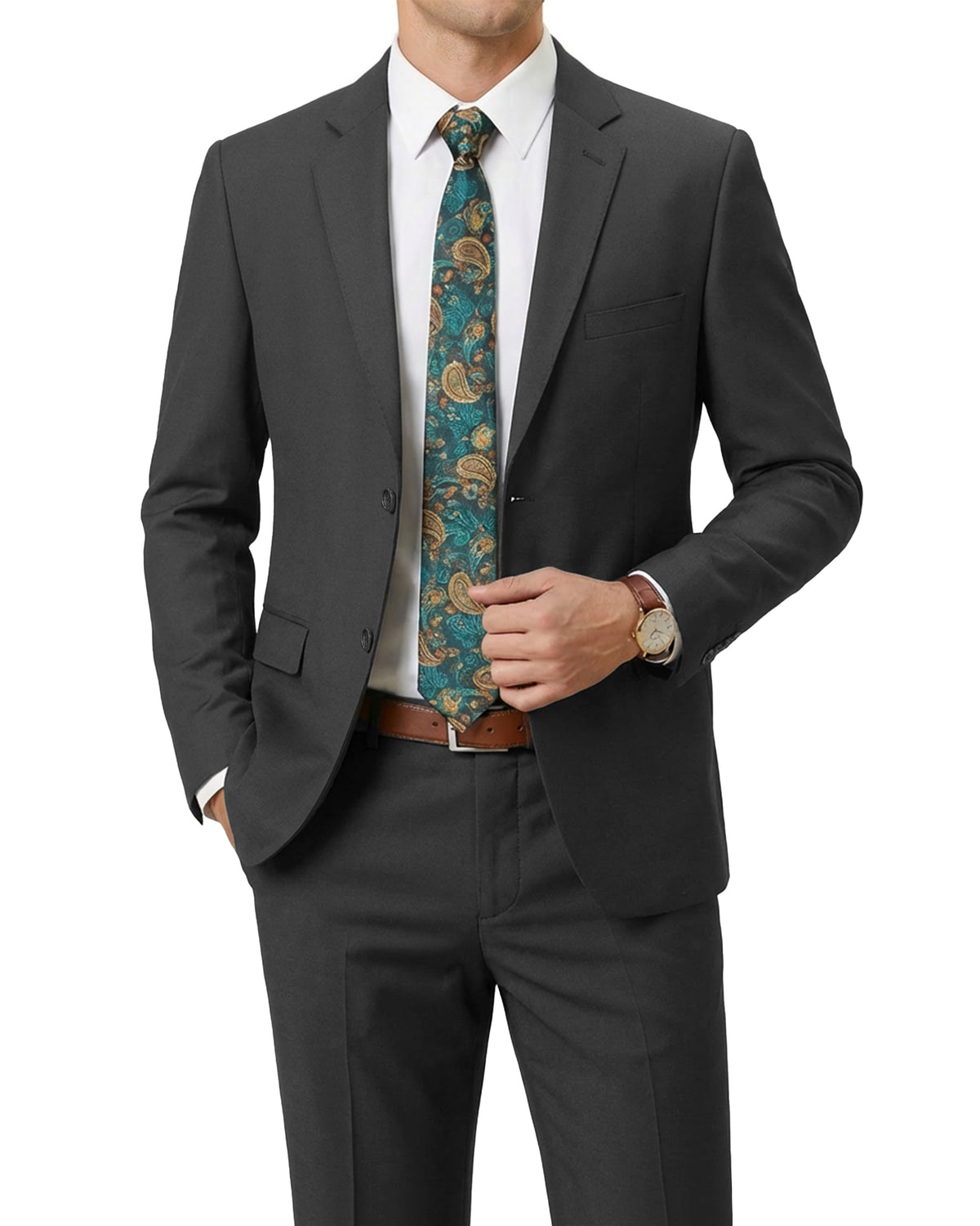  2-piece suit (jacket + trousers)