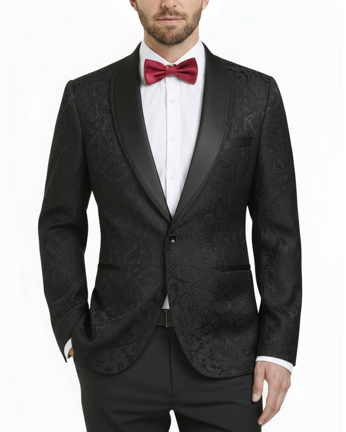 One Button Casual Slim Fit Blazer