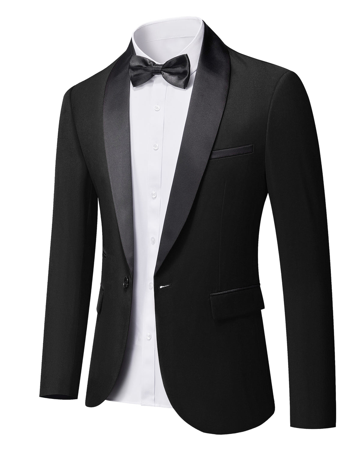 One Button Casual Slim Fit Blazer