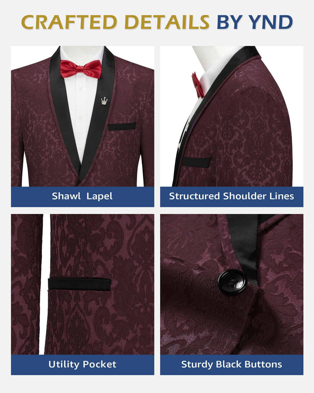 One Button Casual Slim Fit Blazer