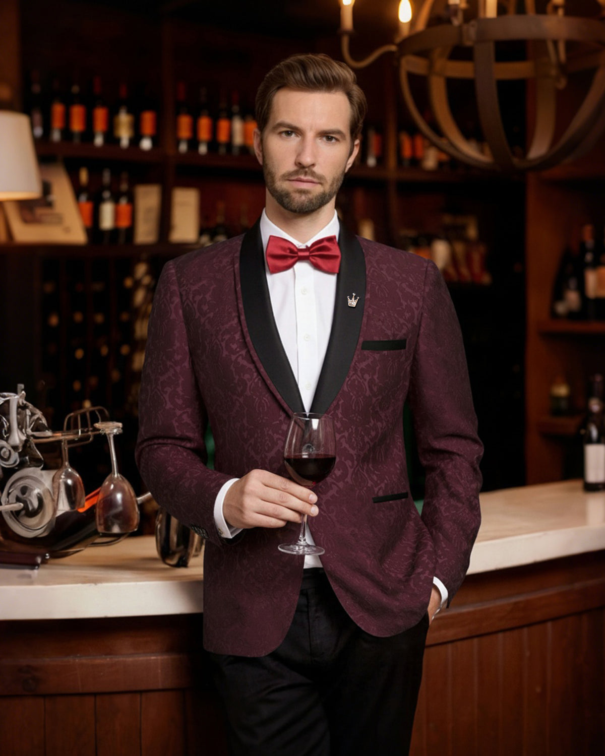 One Button Casual Slim Fit Blazer