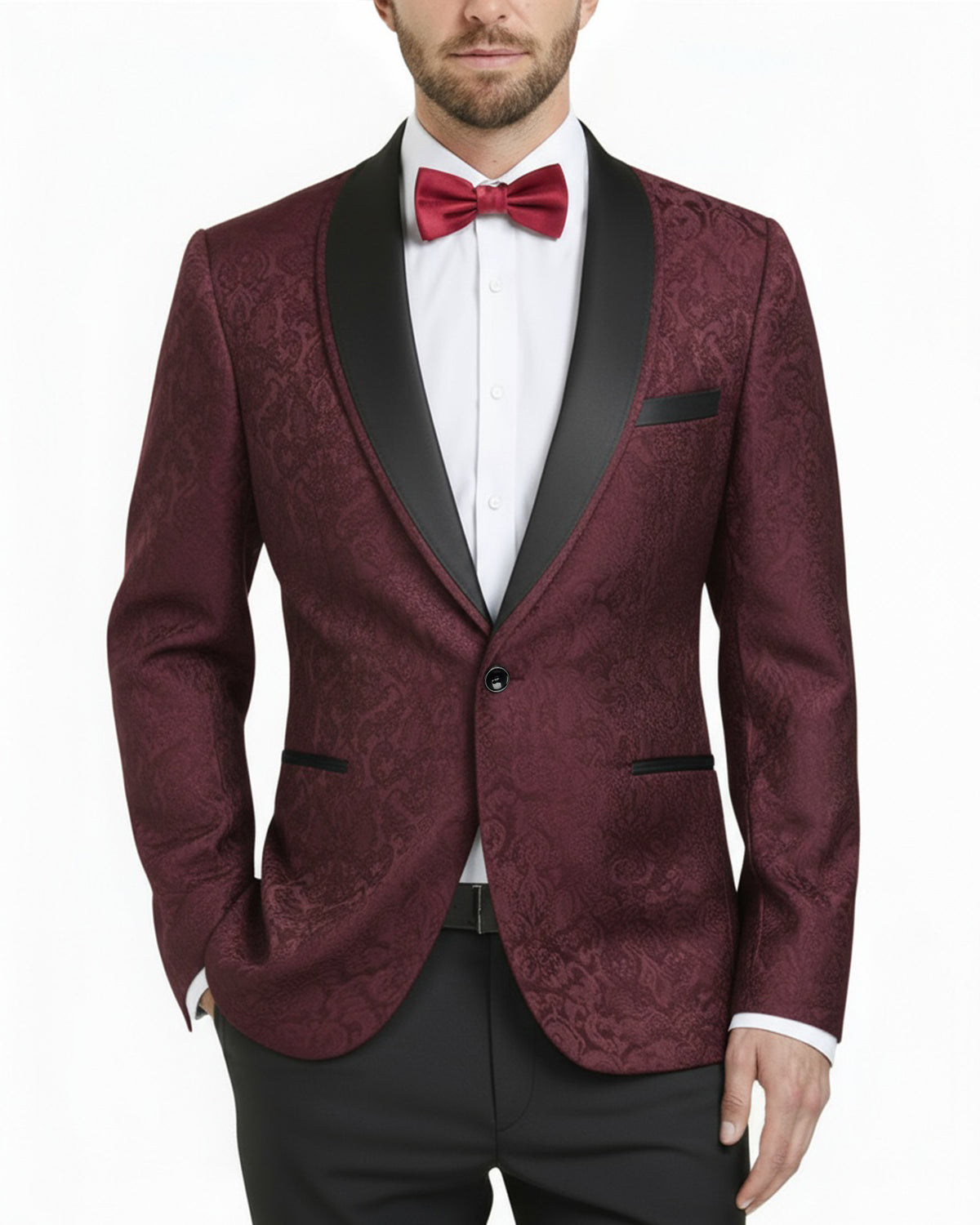 One Button Casual Slim Fit Blazer