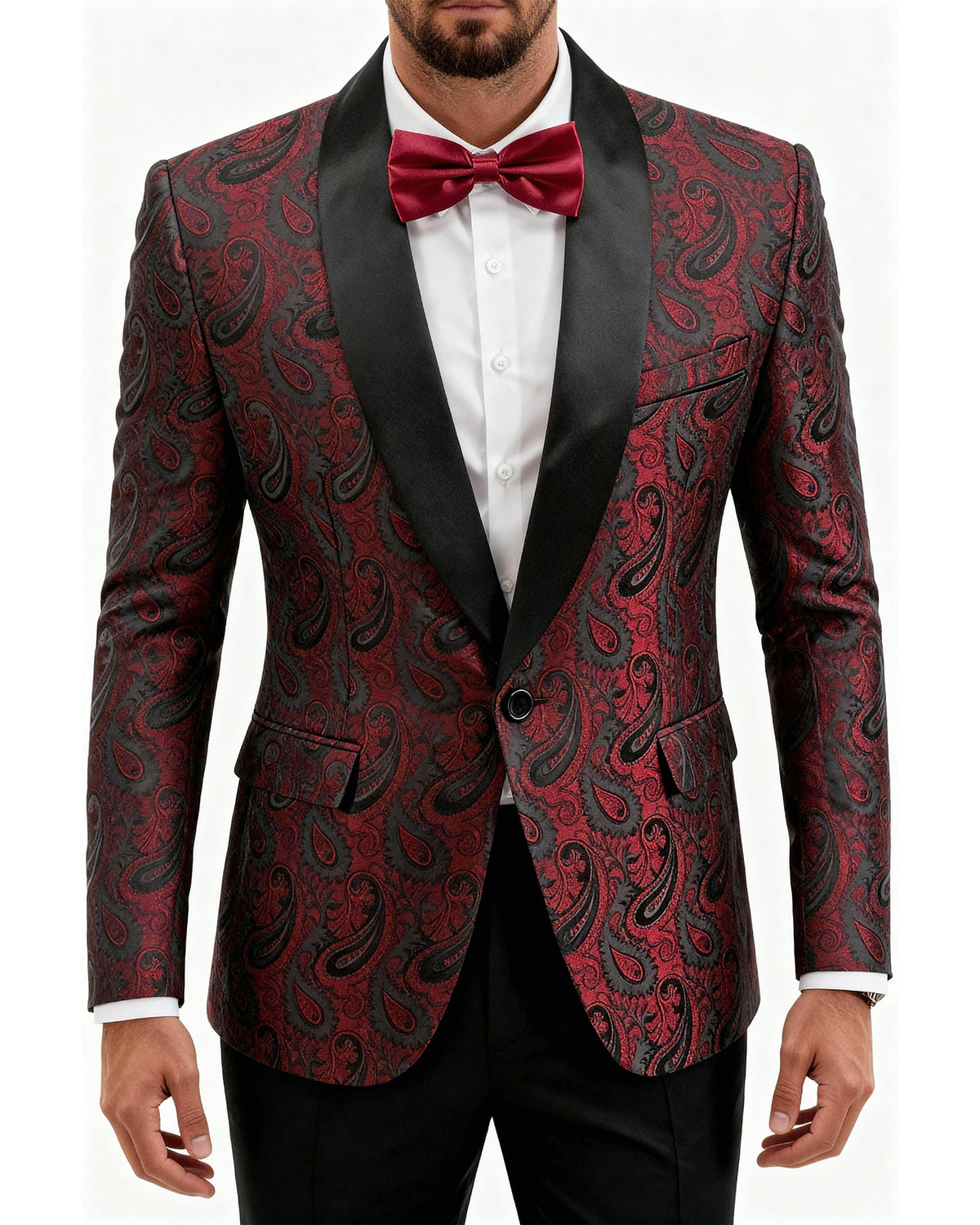 One Button Casual Slim Fit Blazer