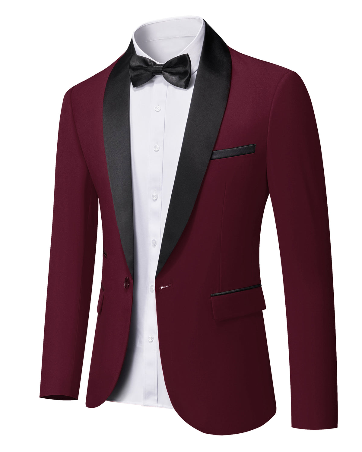 One Button Casual Slim Fit Blazer