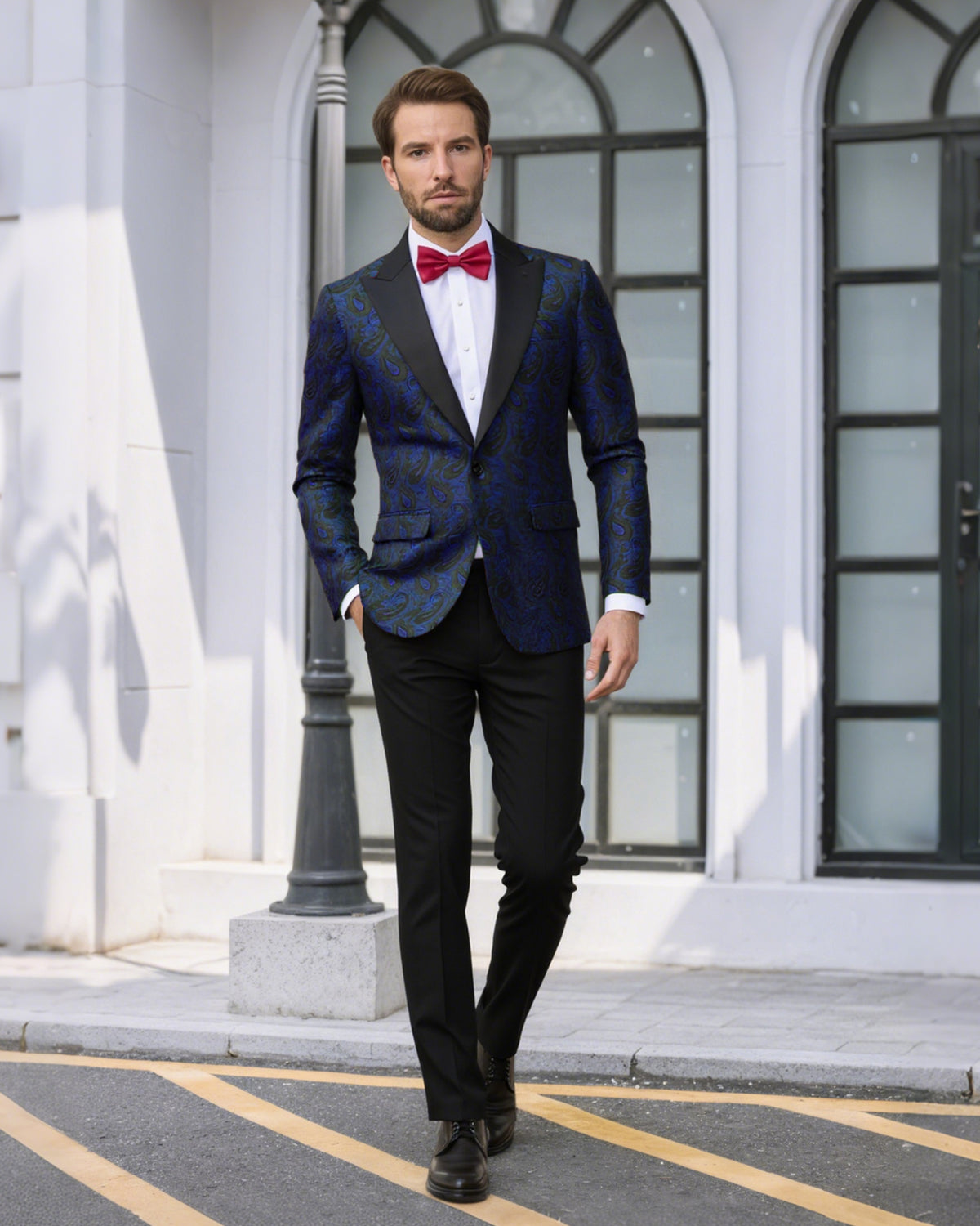 One Button Casual Slim Fit Blazer