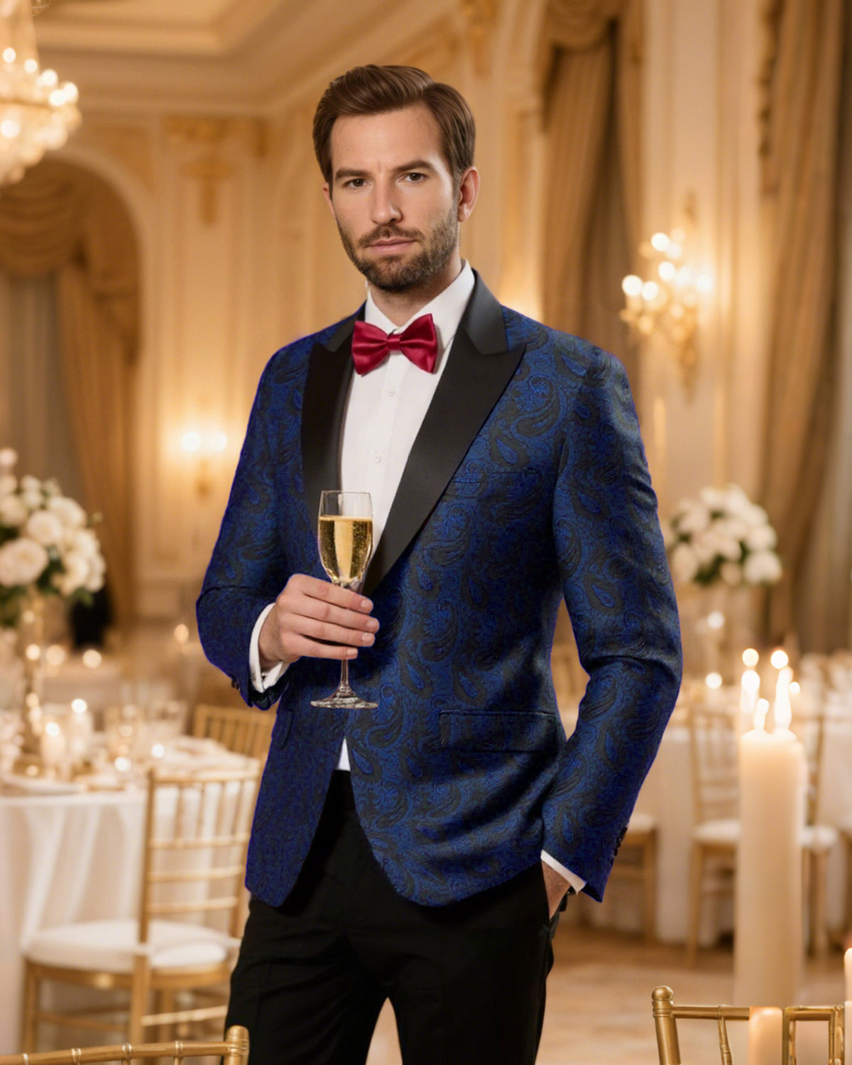 One Button Casual Slim Fit Blazer
