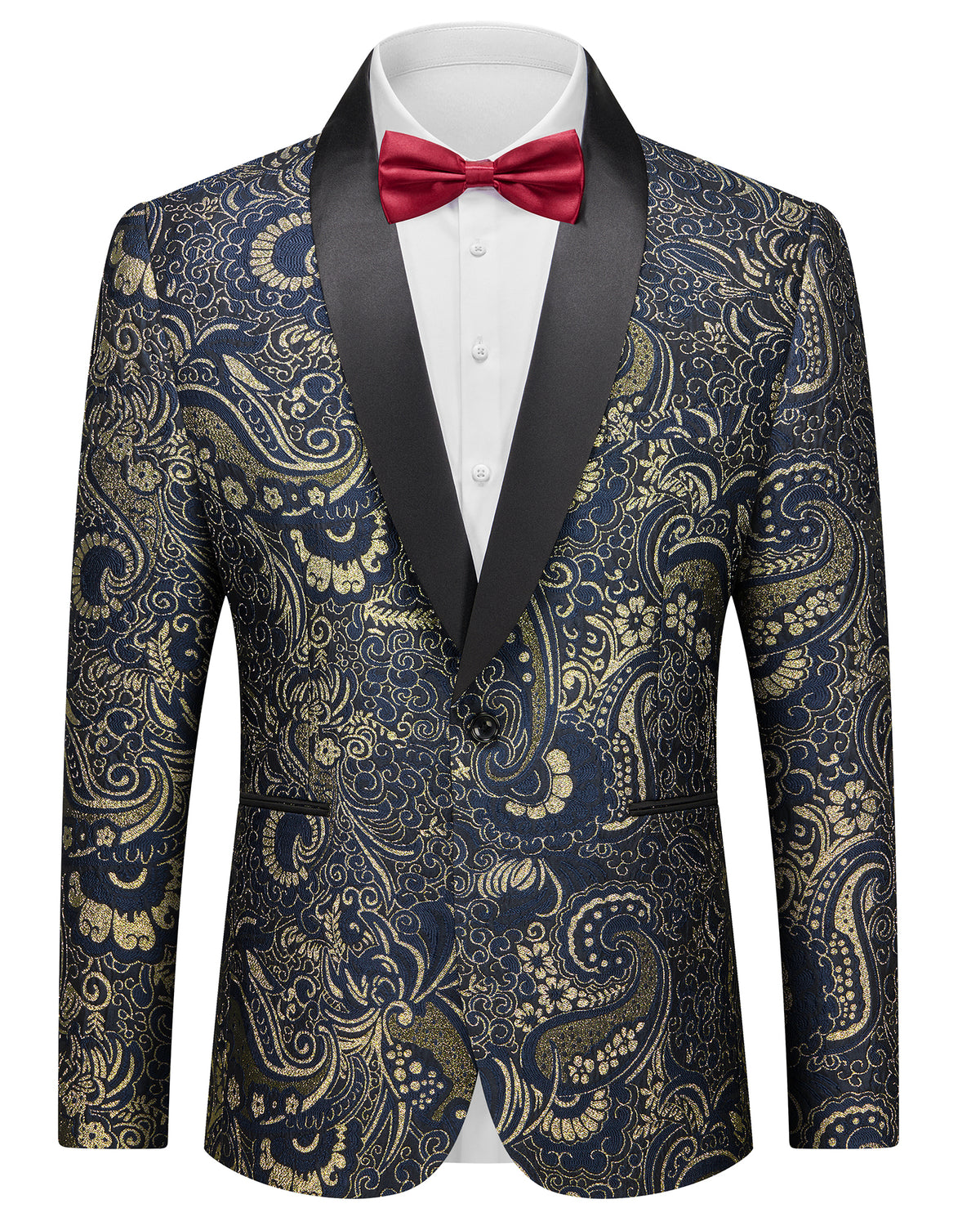 One Button Casual Slim Fit Blazer