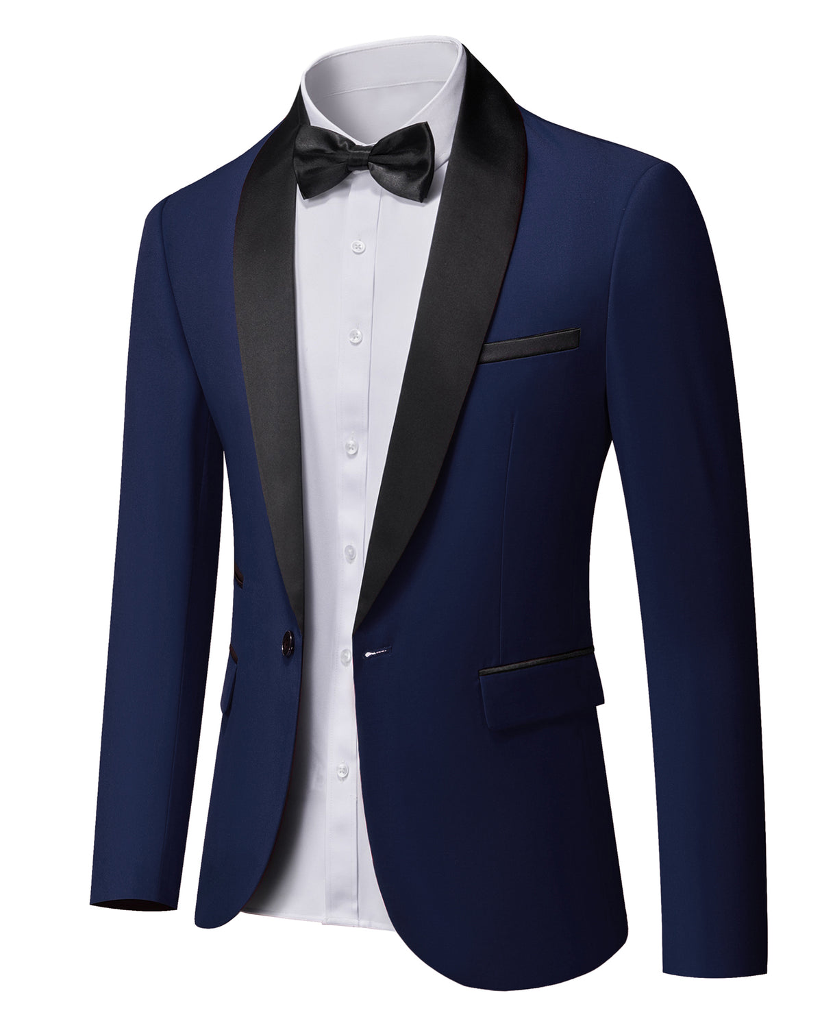 One Button Casual Slim Fit Blazer