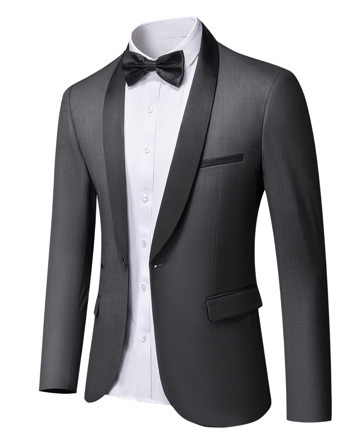 One Button Casual Slim Fit Blazer