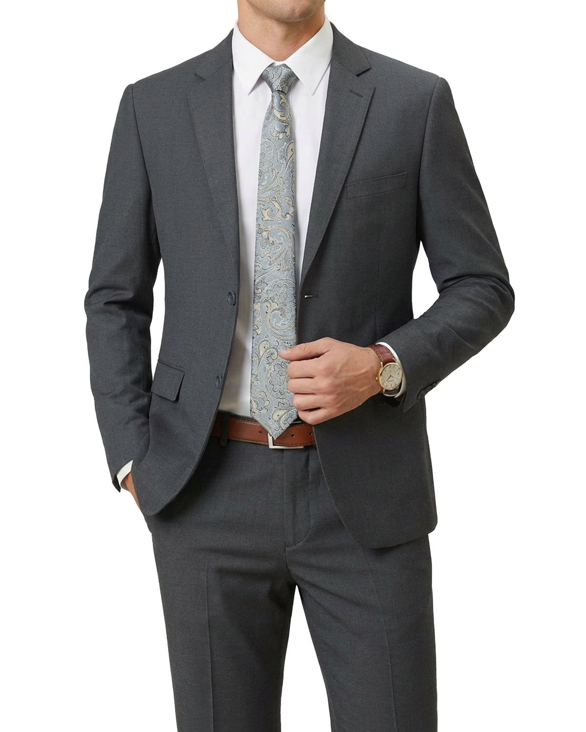  2-piece suit (jacket + trousers)