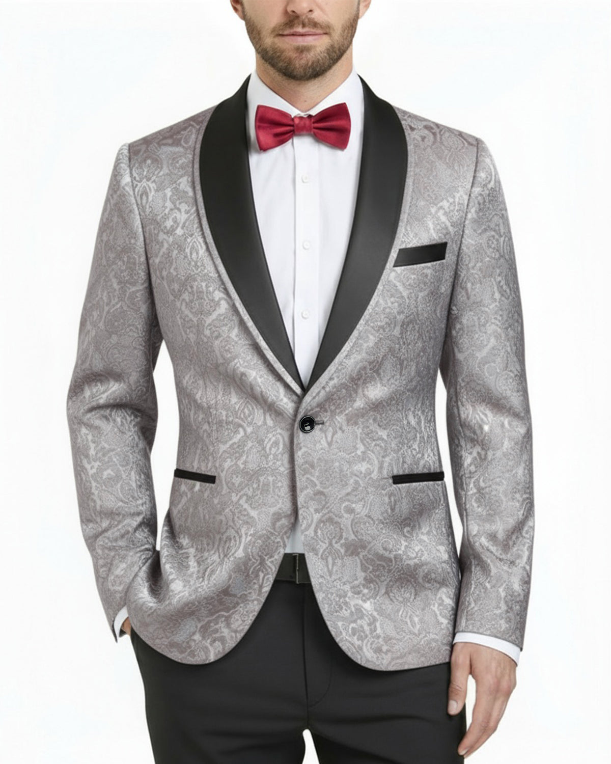 One Button Casual Slim Fit Blazer
