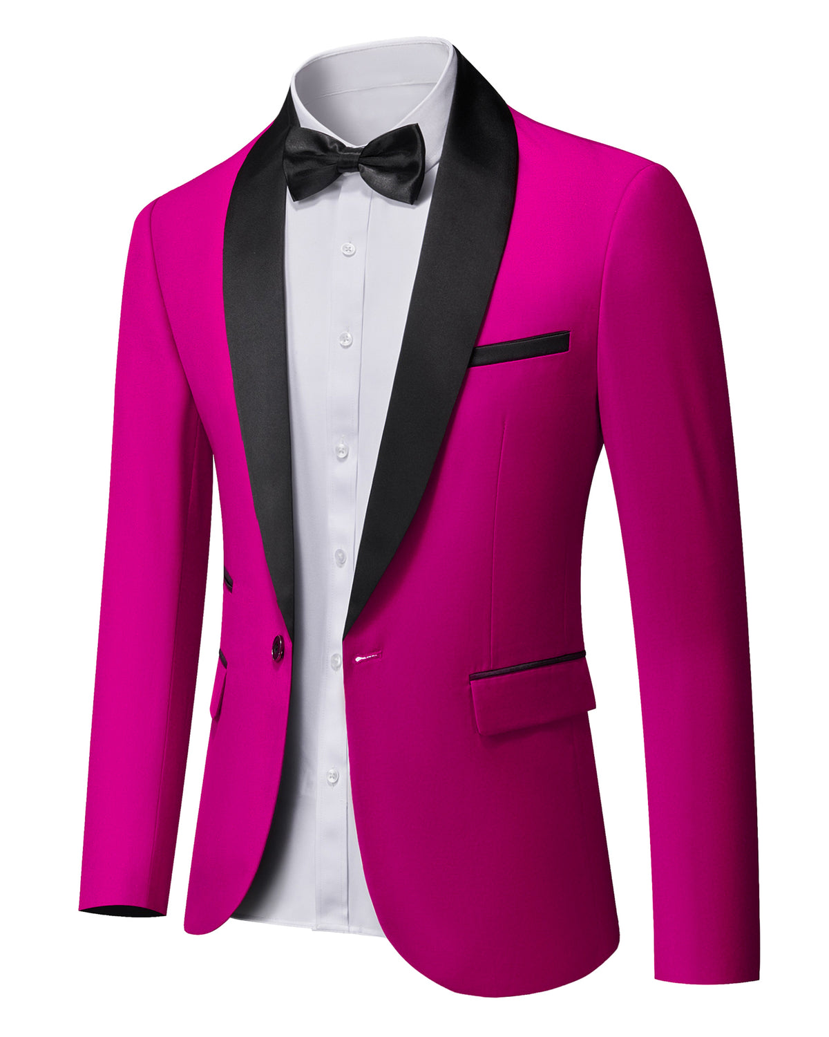 One Button Casual Slim Fit Blazer