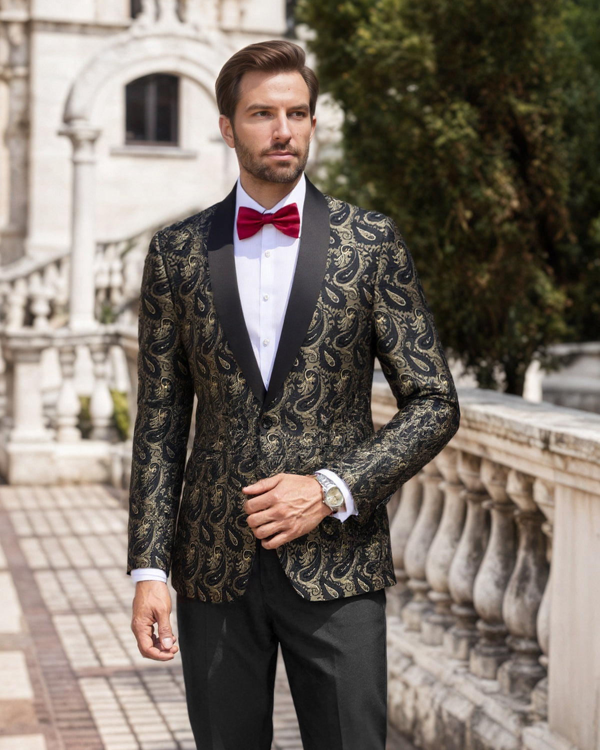 One Button Casual Slim Fit Blazer