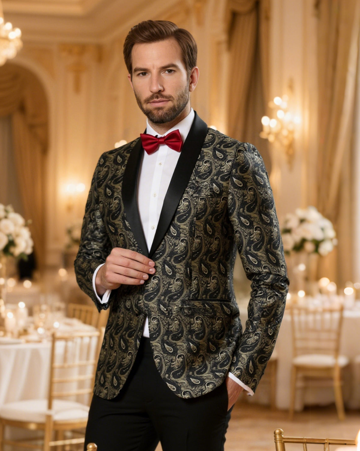 One Button Casual Slim Fit Blazer