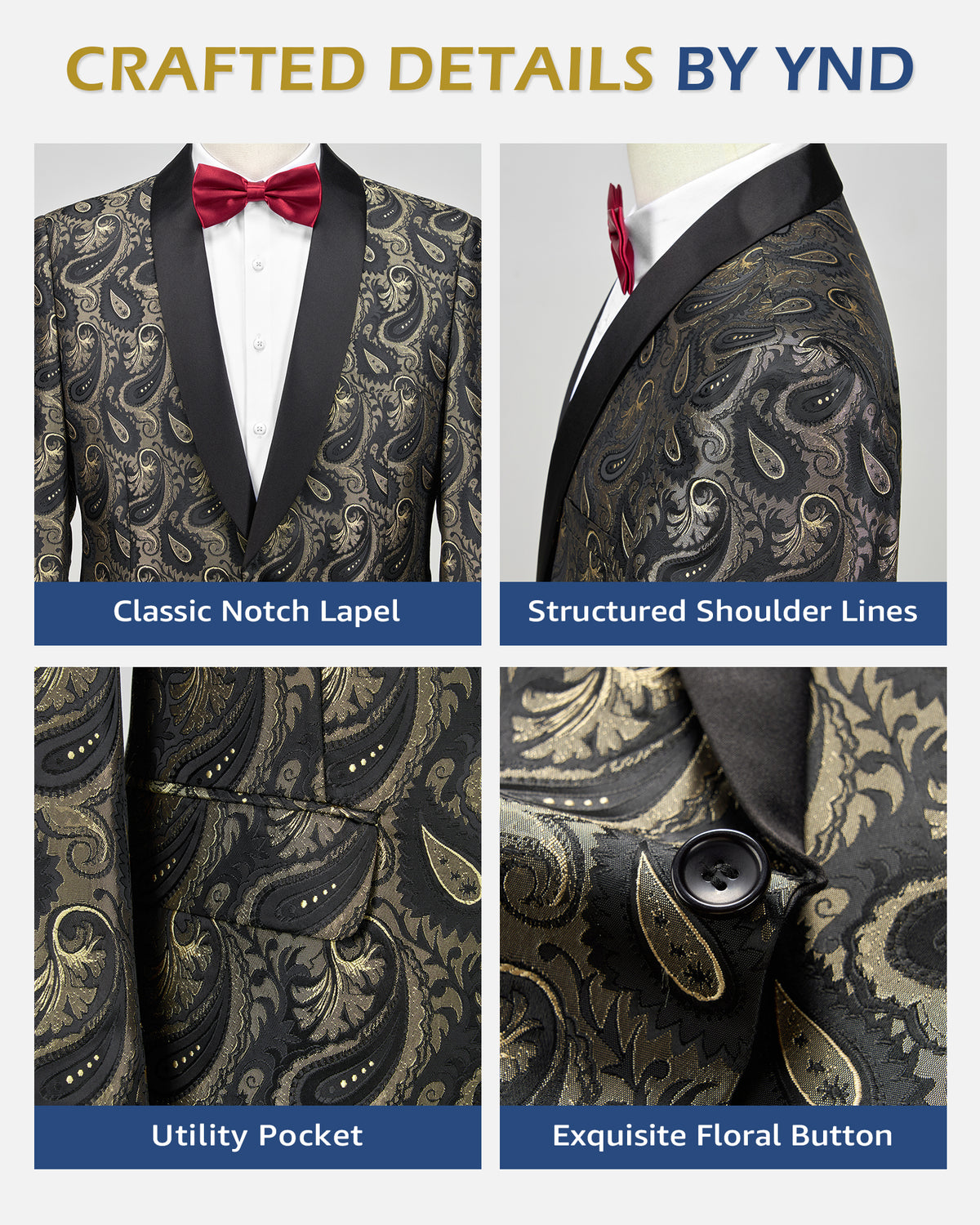 One Button Casual Slim Fit Blazer