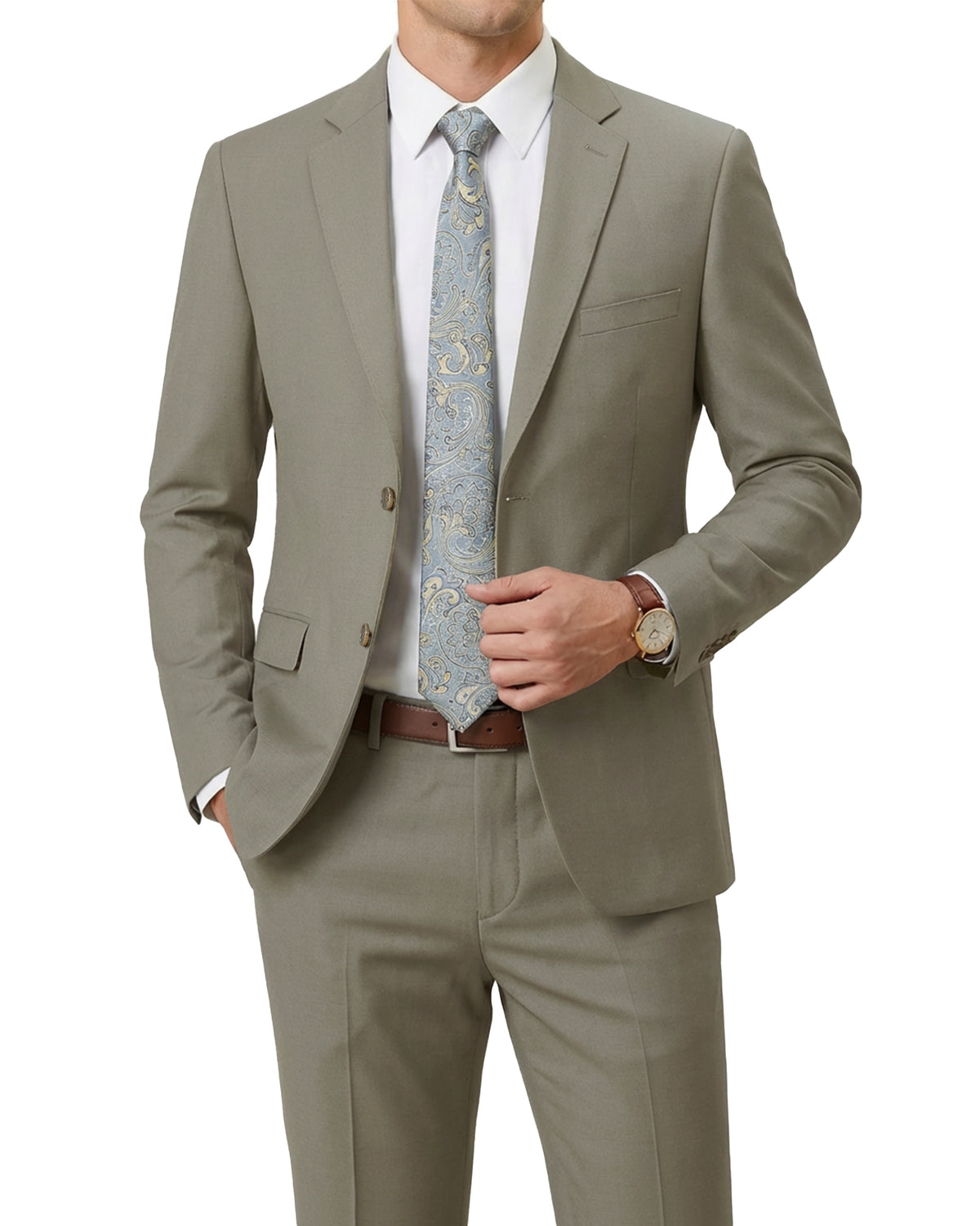  2-piece suit (jacket + trousers)