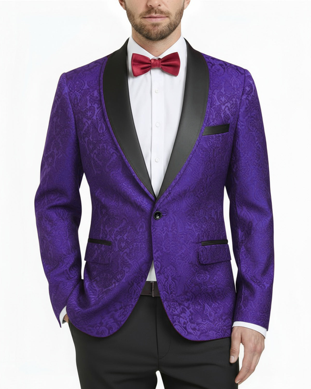 One Button Casual Slim Fit Blazer