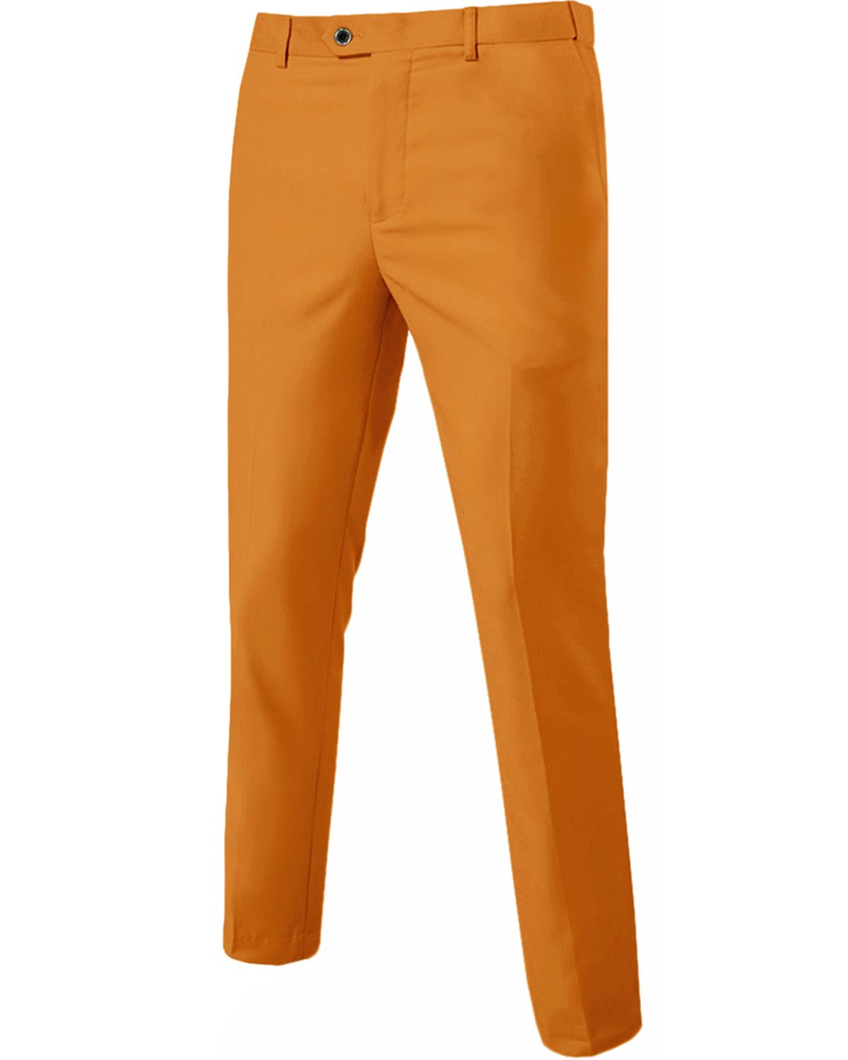 two-button suit jacket with a matching vest and pants