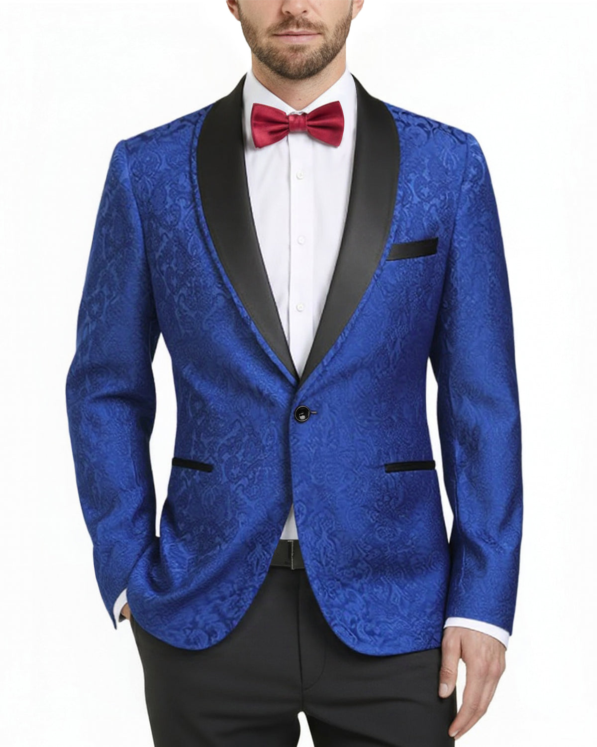 One Button Casual Slim Fit Blazer