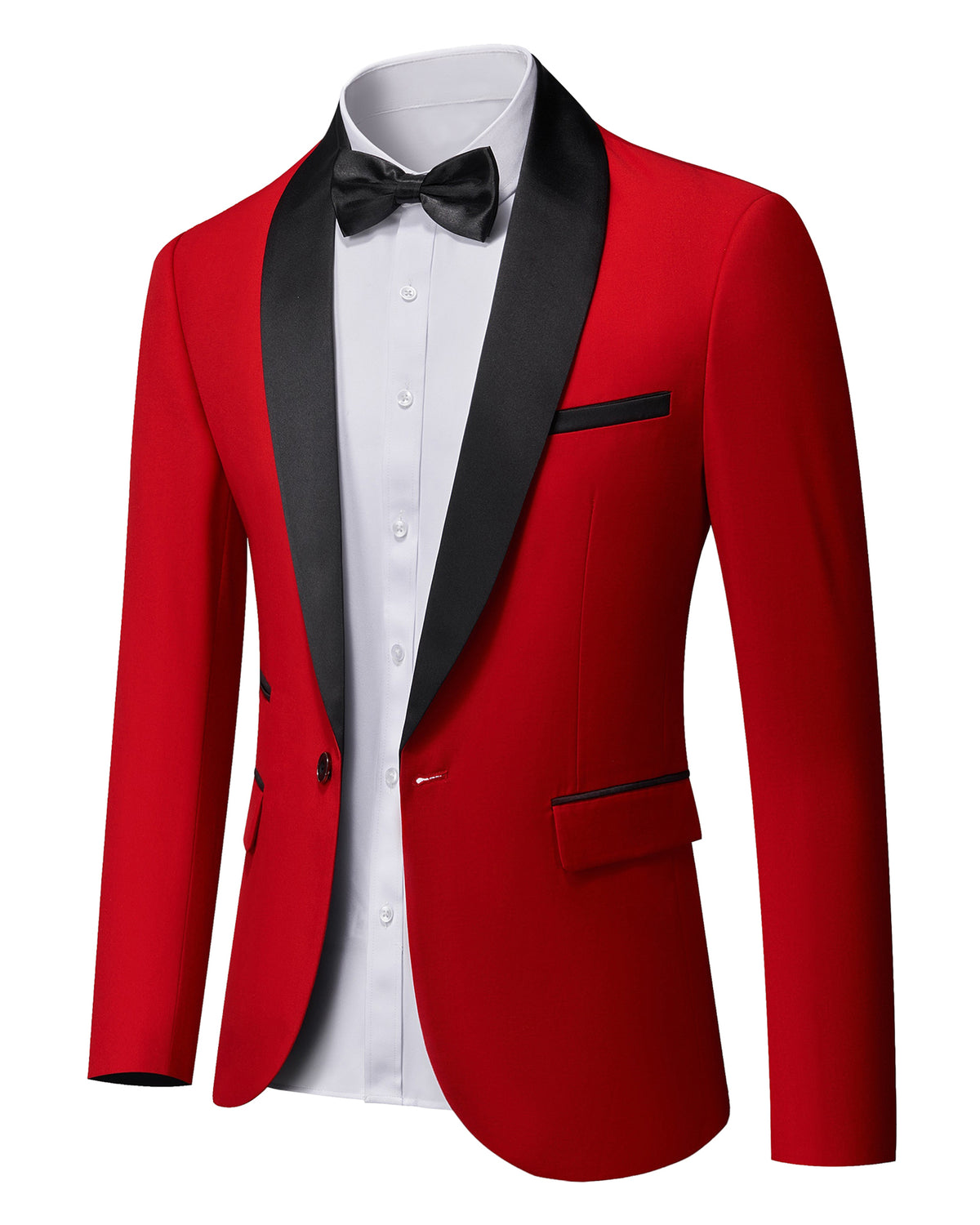 One Button Casual Slim Fit Blazer