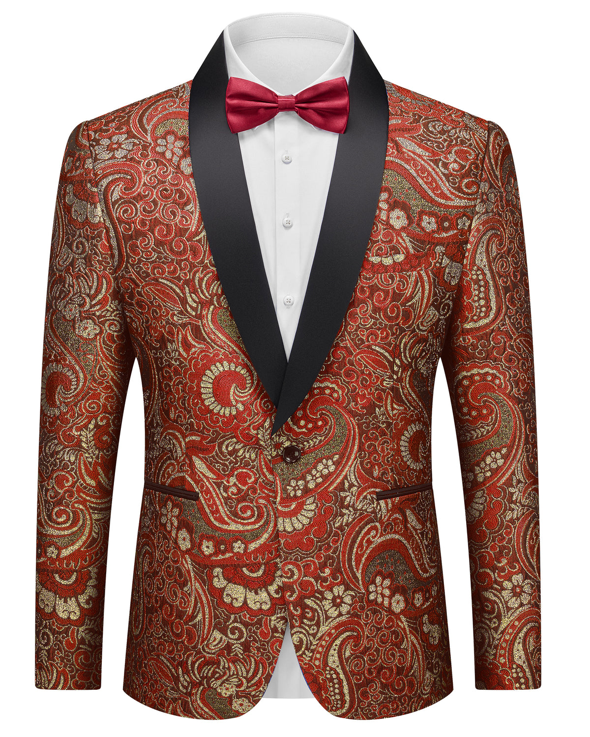 One Button Casual Slim Fit Blazer