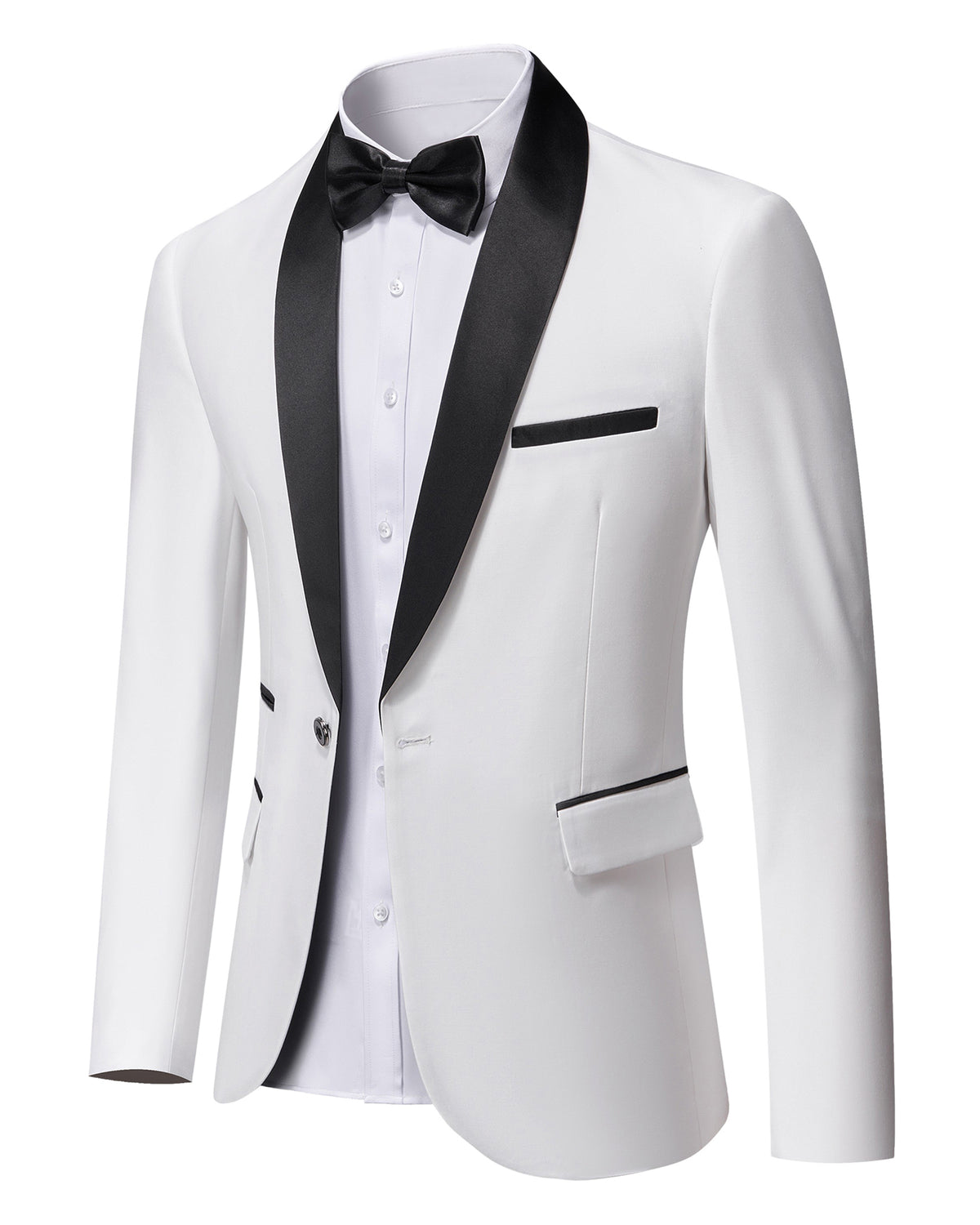 One Button Casual Slim Fit Blazer