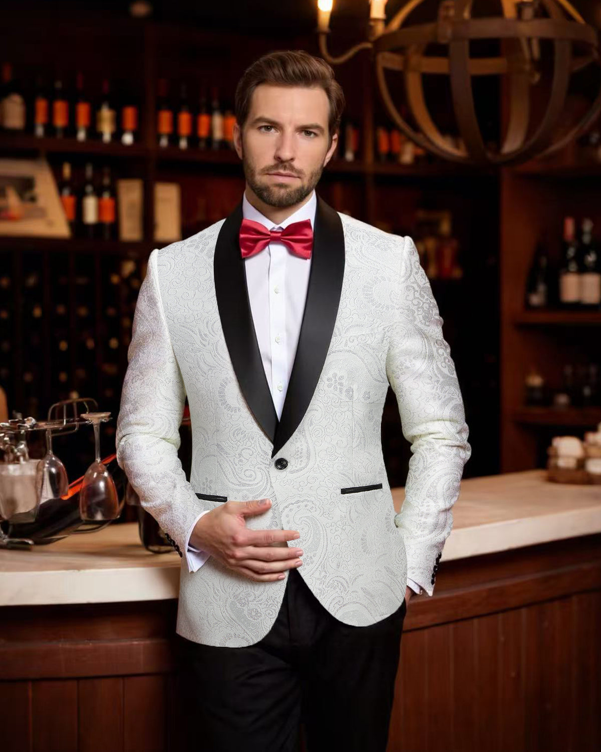 One Button Casual Slim Fit Blazer