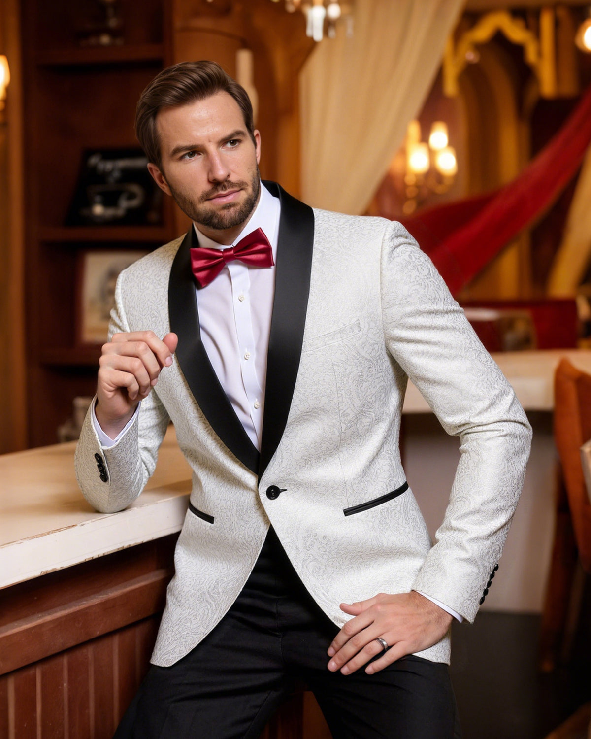 One Button Casual Slim Fit Blazer