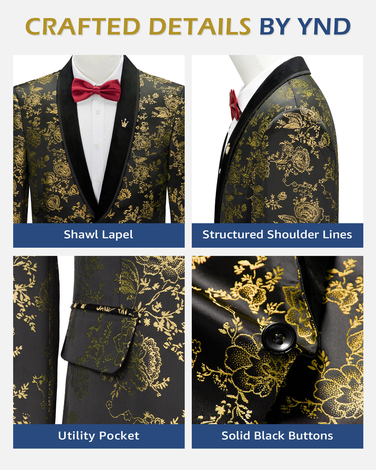 One Button Casual Slim Fit Blazer